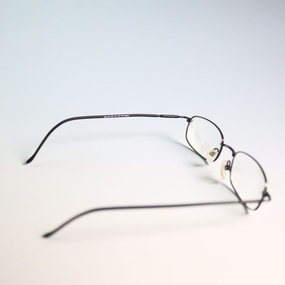 Success Oval black slim frame eyeglasses SS-207 50-18 135 Mat Black eyewear N14 - Picture 4 of 10